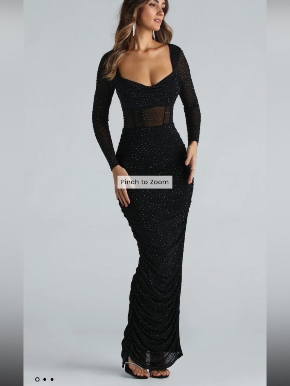 Windsor Rhinestone Dress NWT